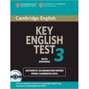Cambridge: Key English Test 3 - Self Study Pack: Examination Papers from the University of Cambridge ESOL Examinations (KET Practice Tests)