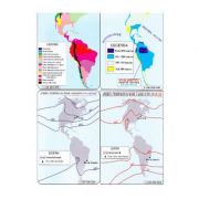 America - Harta Fizica si Harta Politica 1-46. 000. 000 (pliata)