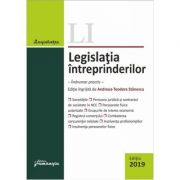 Legislatia intreprinderilor. Actualizata 19 septembrie 2019