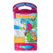 Numere. Coloram cu carioca cu apa