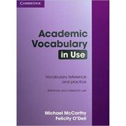 Academic Vocabulary in Use with Answers - Michael McCarthy, Felicity O'Dell