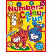 Numbers Colour Fun Book 1. Learn as you Colour