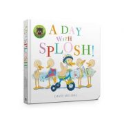 A Day with Splosh Board Book - David Melling