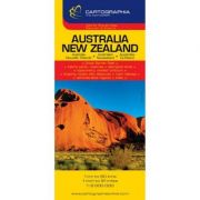 Harta rutiera Australia, Noua Zeelanda 1: 6. 000. 000