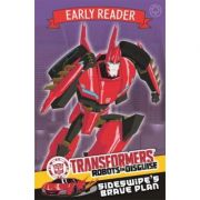 Transformers Early Reader: Sideswipe's Brave Plan - John Sazaklis