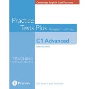 Cambridge English C1 Advanced Practice Tests Plus, Volume 1 with Key - Nick Kenny, Jacky Newbrook