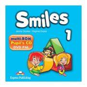Curs Limba Engleza Smiles 1 Multi-Rom - Jenny Dooley, Virginia Evans