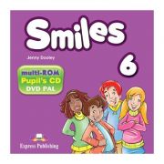 Curs limba engleza Smiles 6 Multi-ROM - Jenny Dooley, Virginia Evans