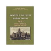 Bucovineni in Parlamentul Romaniei intregite Volumul 2. 1. Adunarea deputatilor, legislatura 1920-1922
