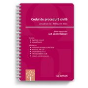 Codul de procedura civila (actualizat la 1 februarie 2021) - Vasile Bozesan