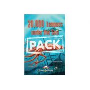 Literatura adaptata pentru copii. 20, 000 Leagues Under the Sea SET Carte + CD + Caiet de activitati - Elizabeth Gray