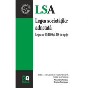 Legea societatilor adnotata. Legea nr. 31/1990 si 368 de spete - Alexandru Florescu, Cristian Paul Lospa