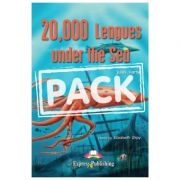 Literatura adaptata pentru copii 20 000 Leagues Under the Sea SET Carte + Multi-ROM + Caiet de activitati - Elizabeth Gray