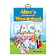 Literatura adaptata pentru copii. Alice's Adventures in Wonderland. Set Carte + MULTI-ROM - Virginia Evans