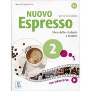 Nuovo Espresso 2 (libro + DVD)/Expres nou 2 (carte + DVD). Curs de italiana A2. Carte si exercitii pentru elevi - Maria Balì, Giovanna Rizzo