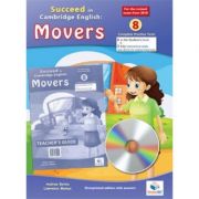 Cambridge YLE Succeed in A1 MOVERS 2018 Format 8 Practice Tests. Teacher's Edition with CD & Teacher's Guide - Andrew Betsis, Lawrence Mamas