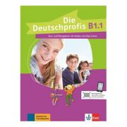 Die Deutschprofis B1. 1. Kurs- und Übungsbuch mit Audios und Clips online - Olga Swerlowa