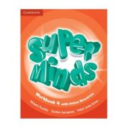 Super Minds Level 4, Workbook with Online Resources - Herbert Puchta, Gunter Gerngross, Peter Lewis-Jones