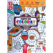 Carte de colorat ustensile bucatarie / kitchenware