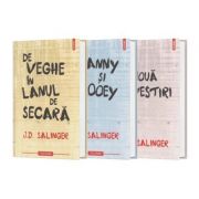 Pachet format din 3 carti De veghe in lanul de secara, Noua povestiri de Autorul J. D. Salinger