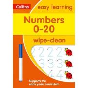 Wipe-clean. Numbers 0-20 Ages 3-5