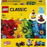 LEGO Classic. Caramizi si roti 11014, 653 piese