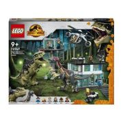 LEGO Jurassic World. Atacul Giganotozaurului si Therizinosaurului 76949, 810 piese