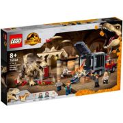 LEGO Jurassic World. Evadarea dinozaurilor T-Rex si Atrociraptor 76948, 466 piese