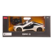 Masina cu telecomanda BMW I8 alb, Rastar