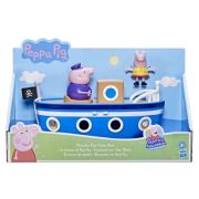 Set de joaca cu figurina Peppa Pig si barca bunicului, Peppa Pig