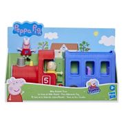Figurina Peppa Pig si trenul lui miss Rabbit, Peppa Pig