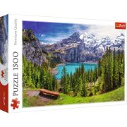 Puzzle lacul Oeschinen 1500 piese
