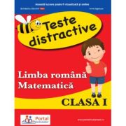 Teste distractive de Limba romana si Matematica pentru clasa 1 - Alina-Carmen Oncescu