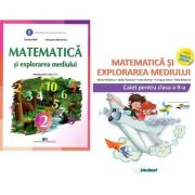 Pachet Manual matematica si explorarea mediului clasa 2-a plus caiet Varianta - EDP 1 - Tudora Pitila, Mirela Mihaescu