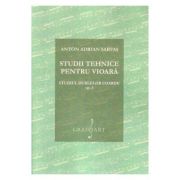Studii tehnice pentru vioara. Studiul dublelor coarde Opus 3 - Anton Adrian Sarvas