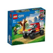 LEGO City. Masina de pompieri 4x4 60393, 97 piese