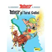 Asterix si Turul Galiei. Seria Asterix, volumul 5. Cartonat - Rene Goscinny