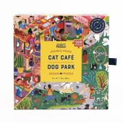 Joc Puzzle-Jigsaw Cat Cafe and Dog Park