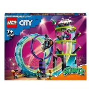 LEGO City. Provocarea suprema de cascadorii pe motocicleta 60361, 385 piese