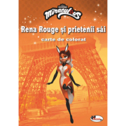 Rena Rouge si prietenii sai. Carte de colorat