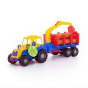 Tractor cu Remorca + Lemne Altay, 61x17x25 cm