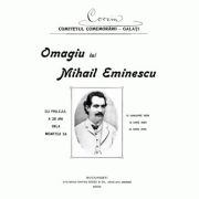 Omagiu lui Mihail Eminescu