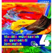 Arte vizuale si abilitati practice. Manual in limba maghiara. Clasa a 4-a - Cristina Rizea