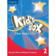 Kid's Box Level 2 Class (editie 2019), contine 4 CD - Caroline Nixon