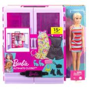 Dulapul papusii cu papusa Barbie