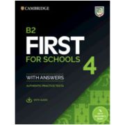 B2 First for Schools 4 Student's Book with Answers with Audio with Resource Bank