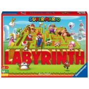 Joc labirint pentru copii de la 7 ani, multilingv incusiv RO, Labyrinth Super Mario, Ravensburger