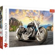 Puzzle 500. Motocicleta neagra, Trefl