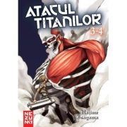 Atacul Titanilor Omnibus 2 (volumele 3+4) - Hajime Isayama