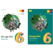 Pachet Geografie. Manualul si caietul elevului clasa a 6-a - Silviu Negut, Carmen-Camelia Radulescu